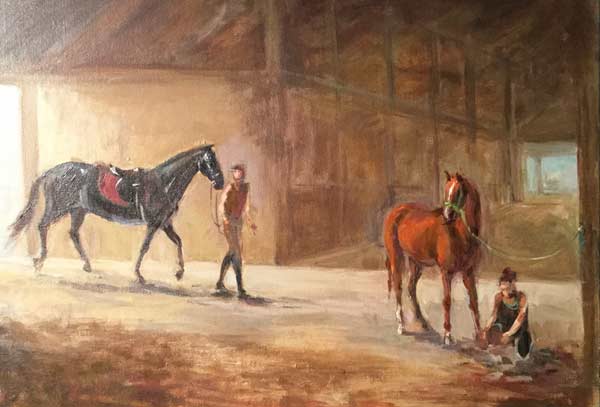 Oil Painting by Erin O'Toole.