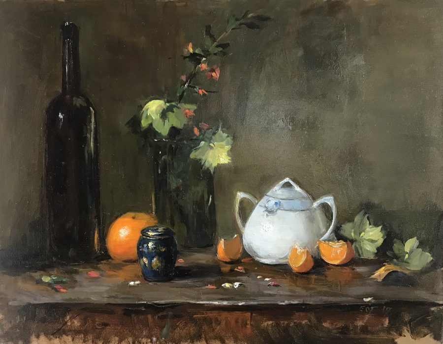 Still life painting by Erin OToole